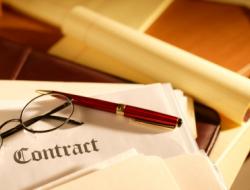 Schreier & Housewirth Family Law in Fort Worth, TX - Image of Legal Contract with glasses and pen