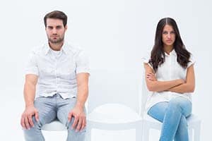 Schreier & Housewirth Family Law in Fort Worth, TX - Image of an Unhappy Couple