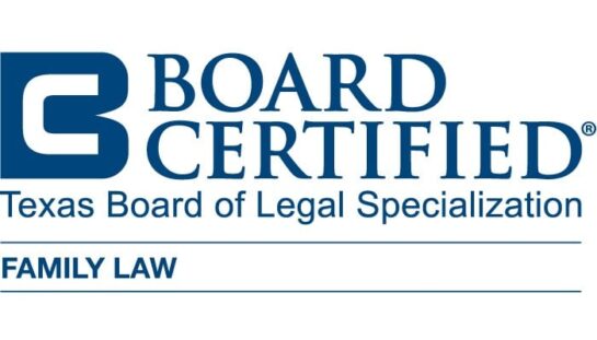 Schreier & Housewirth Family Law in Fort Worth, TX - Image of Texas Board of Legal Specialization - Family Law Logo