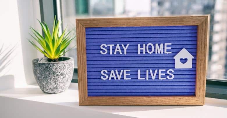 Schreier & Housewirth Family Law in Fort Worth, TX - Image of an advice saying "Stay Home, Save Lives"