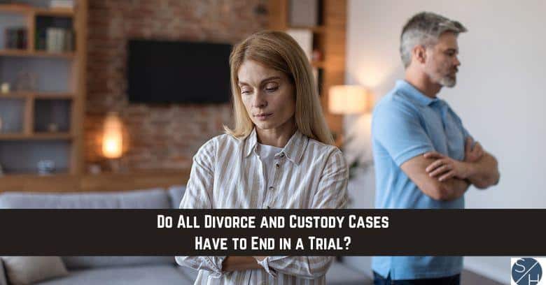 Schreier & Housewirth Family Law in Fort Worth, TX - Image of a divorced couple during a trial