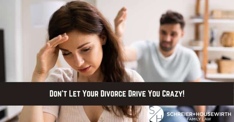 Schreier & Housewirth Family Law in Fort Worth, TX - Image of a divorced couple being crazy over divorce