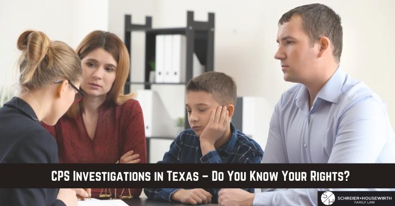 Schreier & Housewirth Family Law in Fort Worth, TX - Picture of a Family Getting Knowledge About the CPS Investigations